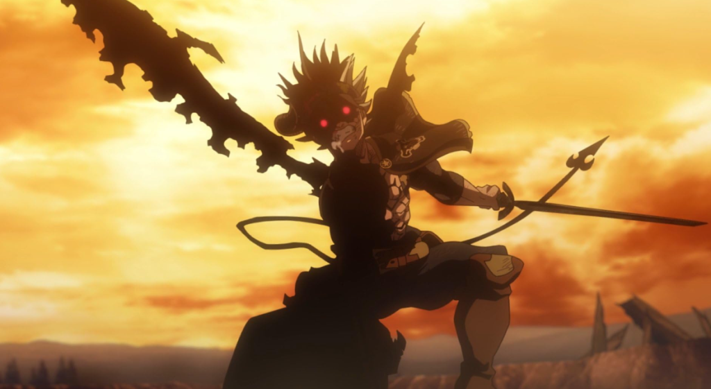 A still from Black Clover