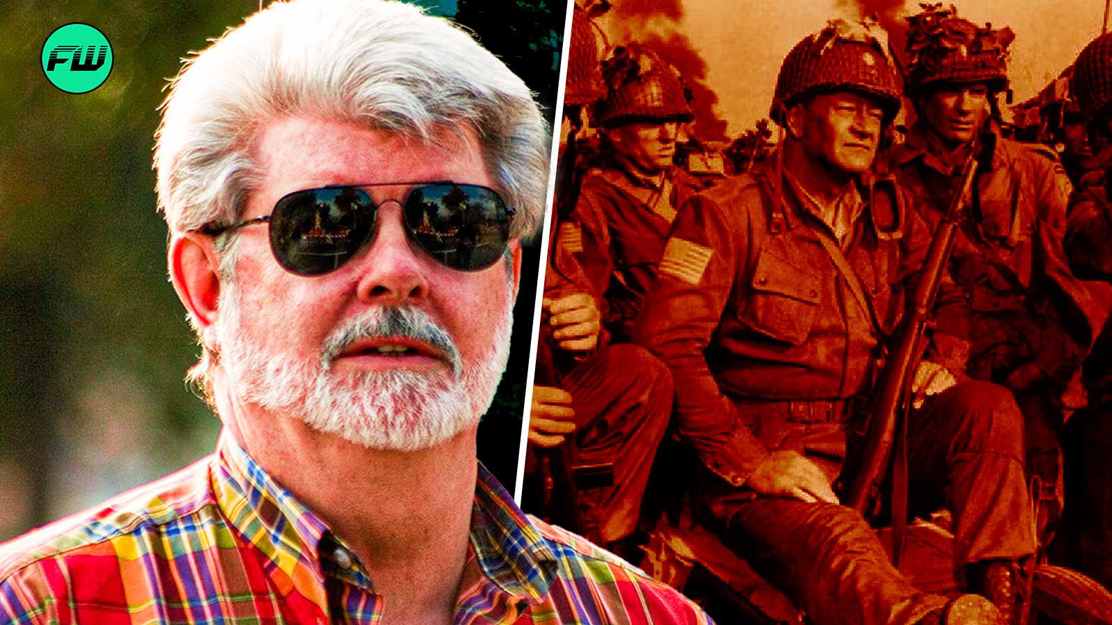 john wayne ww2, george lucas