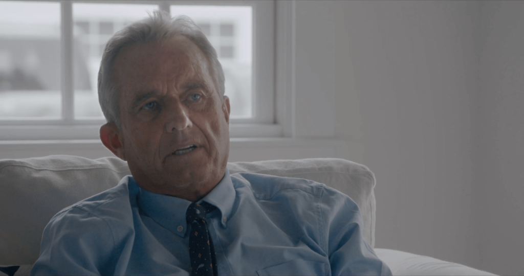 Robert F. Kennedy Jr. in the documentary Four Died Trying