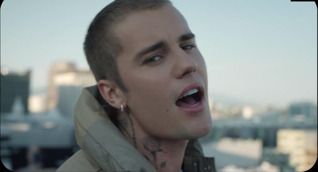 Justin Bieber in STAY MV. 