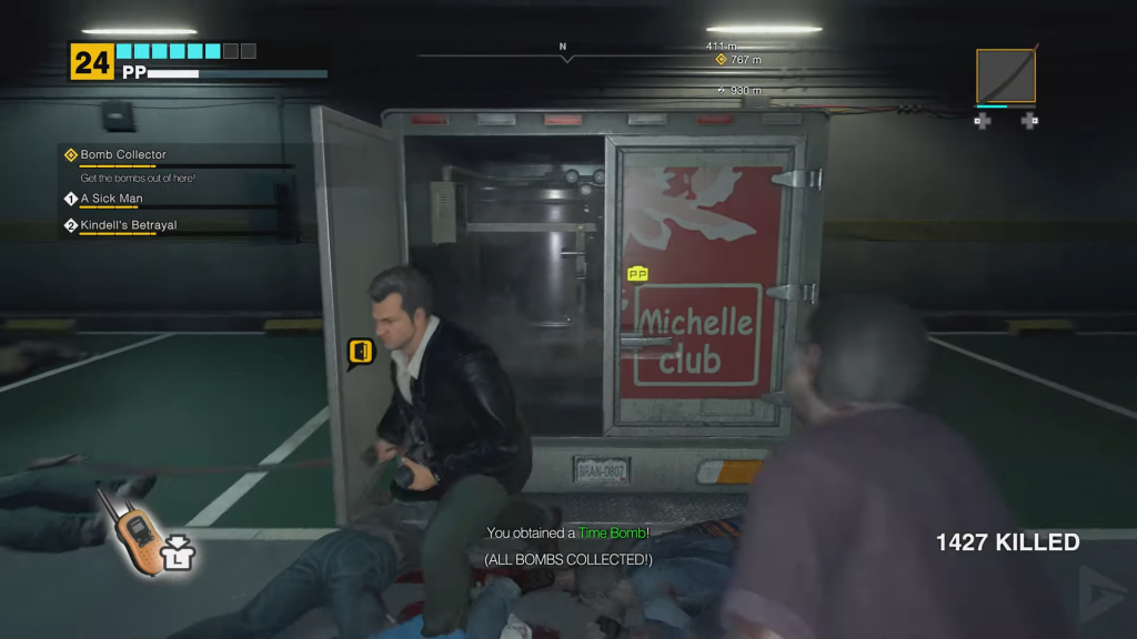 An image of the third encounter with Dead Rising Carlito.