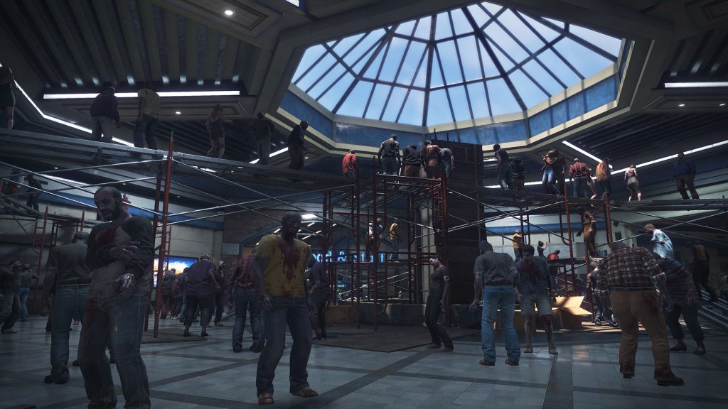 The North Plaza in Dead Rising Remaster.