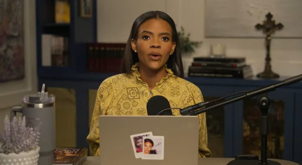 Candace Owens in her recent podcast about Bieber and P. Diddy 