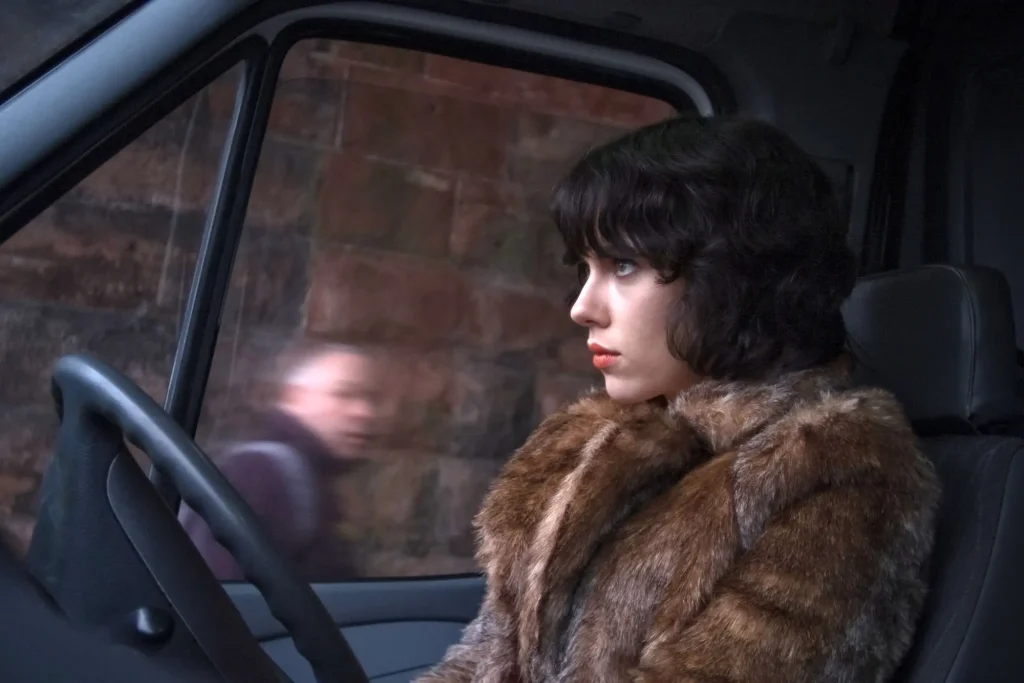 scarlett Johansson in Under the Skin 