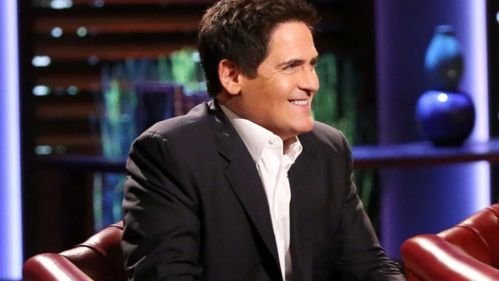 Mark Cuban in Shark Tank. 