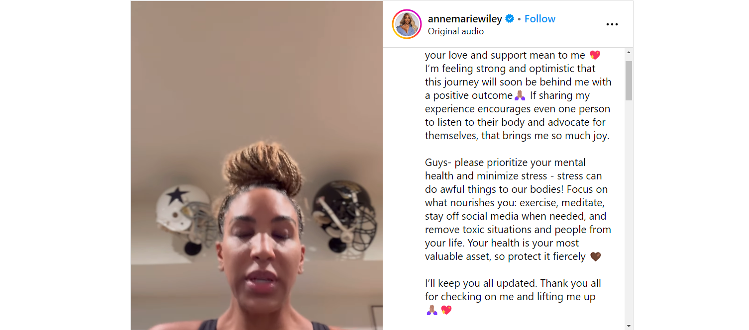 “The surgeons are super optimistic”: Real Housewives of Beverly Hills Star Annemarie Wiley Gives Gallbladder Tumor Update