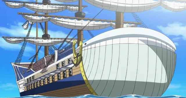 A certain pirate ship from One Piece