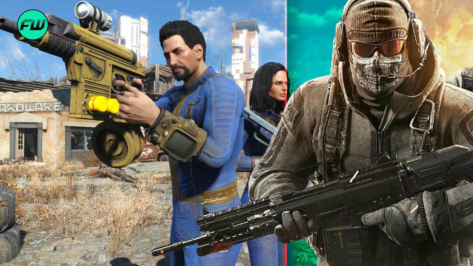 1. Оружие Fallout 4 — доказательство того, что дизайн оружия Bethesda превосходит Call of Duty