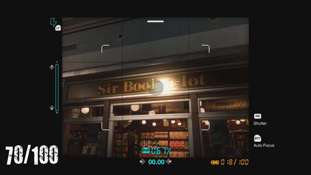 An in-game screenshot of Deadrising Deluxe Remaster showing the Sir Book-a-lot's PP Sticker.