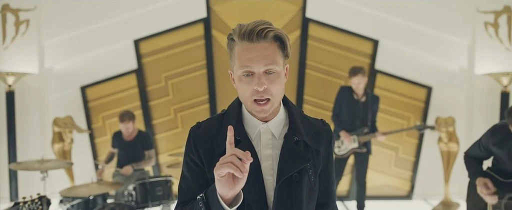 Ryan Tedder in OneRepublic's Wherever I Go MV. 