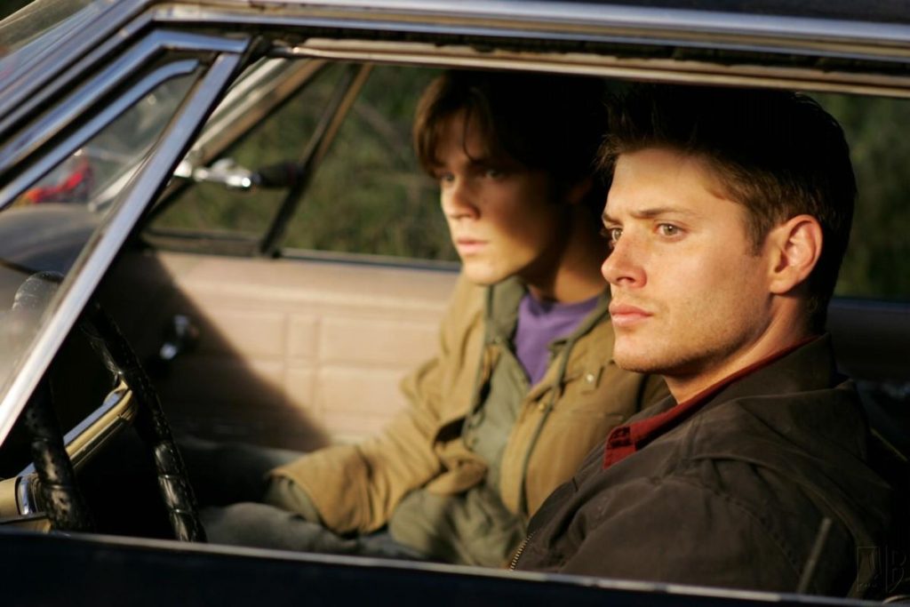 Supernatural Season 1 Episode 1 feat. Jensen Ackles and Jared Padalecki Credit Warner Bros. Television