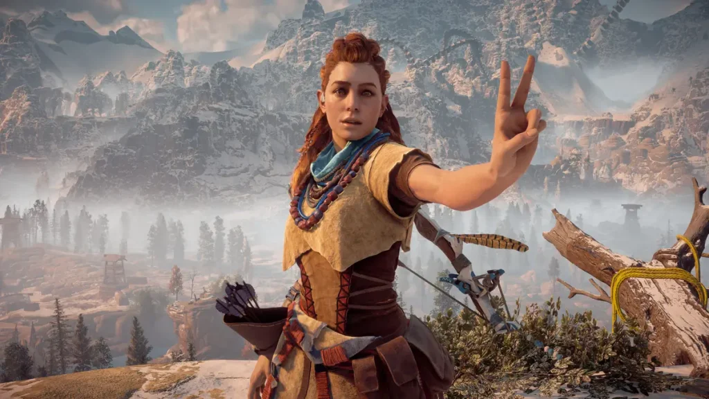 In-game screenshot from Horizon Zero Dawn