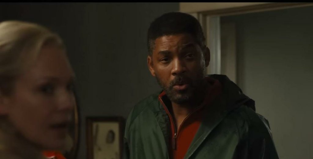 Will Smith in a still from King Richard