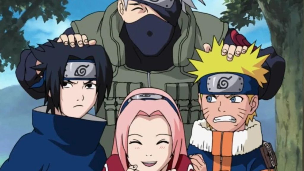 Team 7 from Naruto