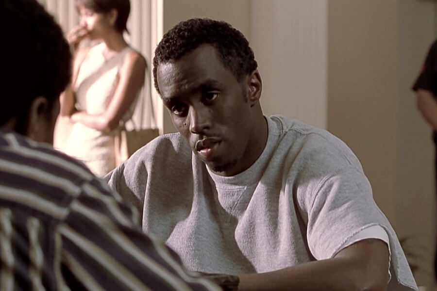 Diddy played a role in Halle Barry's romantic drama Monster's Ball 