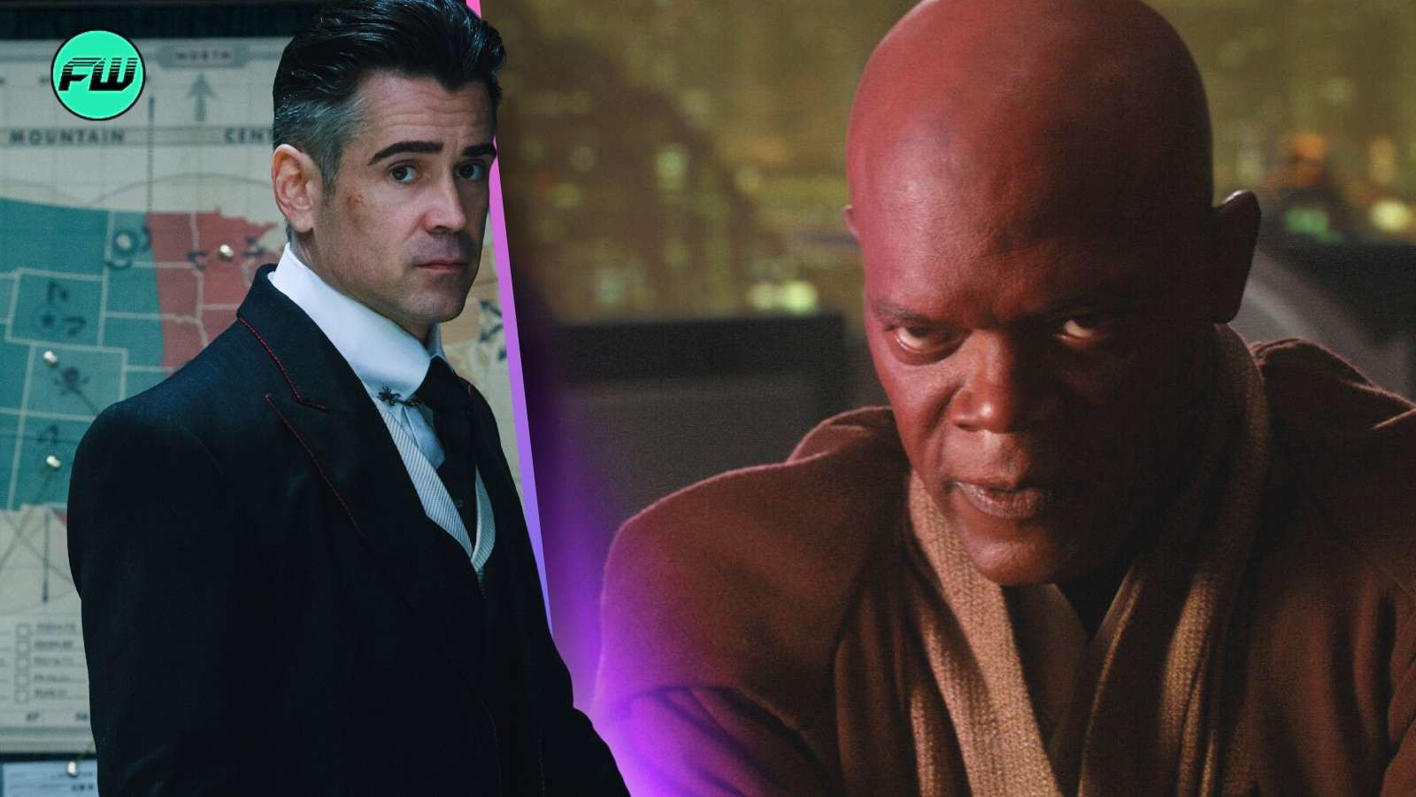 Colin Farrell Was Inspired by Samuel L. Jackson’s Star Wars Comment That Only Mace Windu Could Make: ‘I got to work with my favorite actor – me’