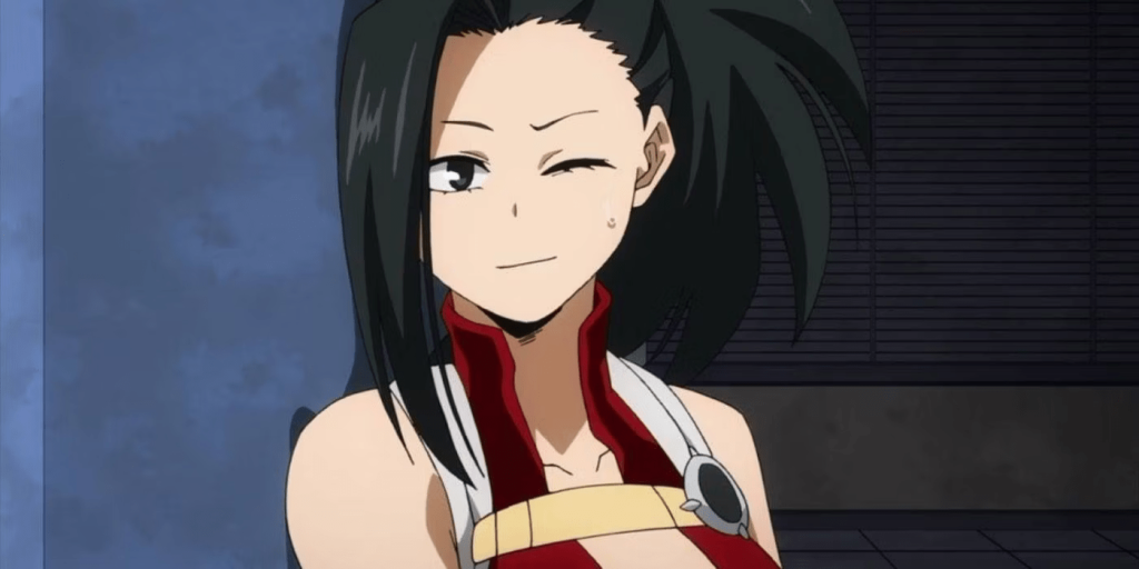 Momo Yaoyorozu from My Hero Academia.