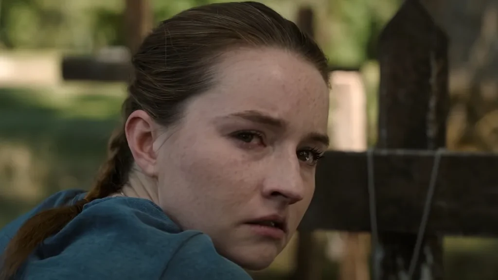 Kaitlyn Dever as in The Last of Us season 2.