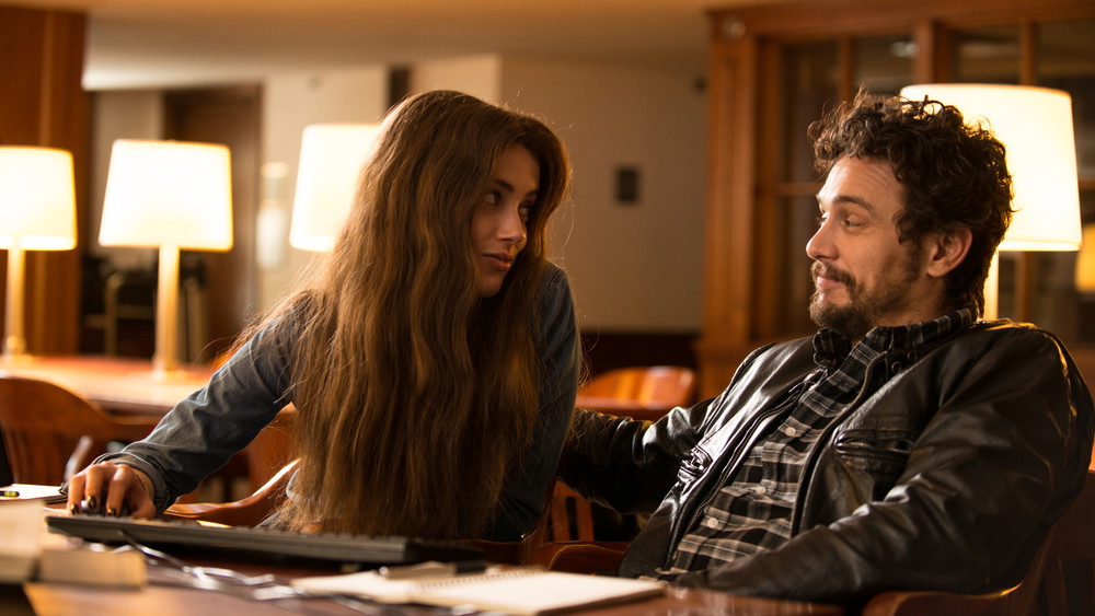 Amber Heard and James Franco in The Adderall Diaries. 