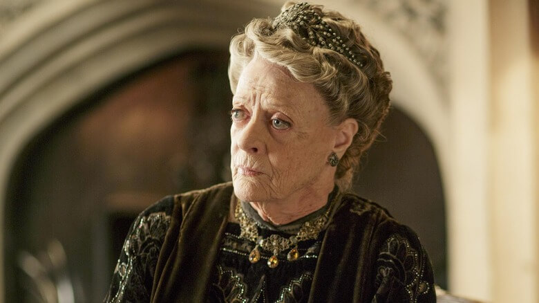 Maggie Smith gained widespread popularity in Downtown Abbey 