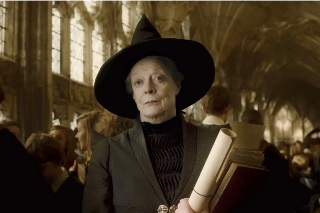 Maggie Smith garnered widespread fame for playing Professor Minerva McGongall in Harry Potter