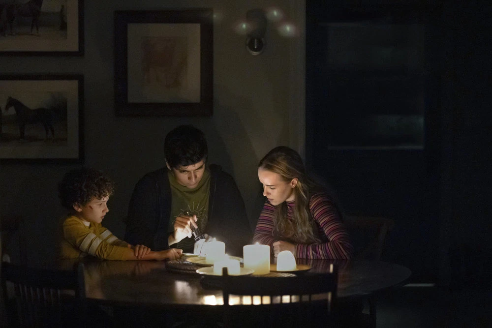 Caleb Dolden, Luciano Leroux, and Emilie Bierre in Teacup