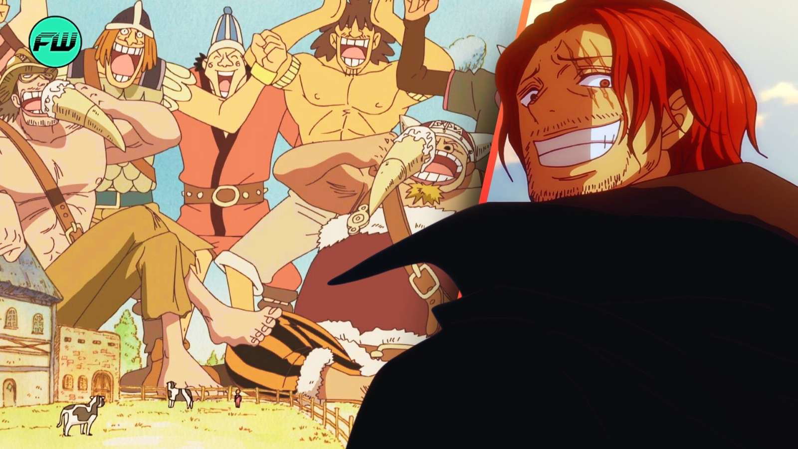 Теория One Piece: Эйитиро Ода собирается воссоздать еще одну арку с Эльбафом, которая подарит Шанксу душераздирающее прощание