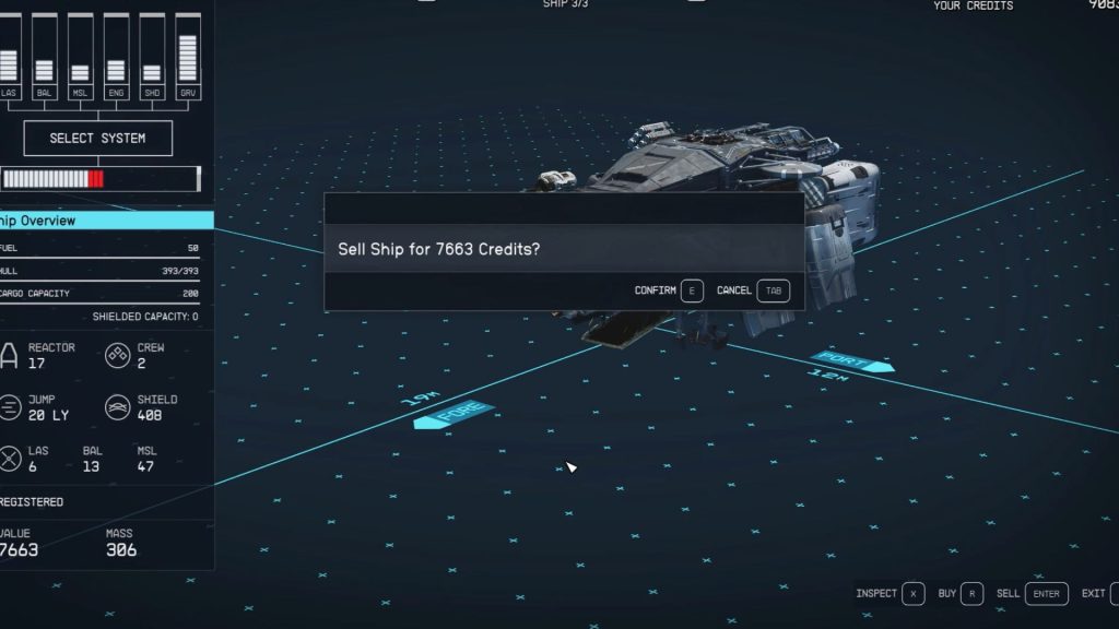 how to sell stolen ships in starfield