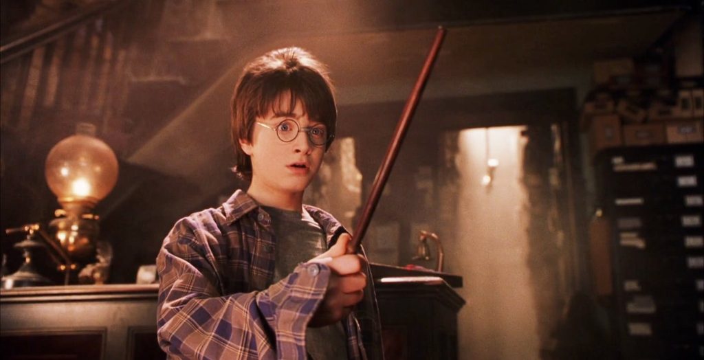 Daniel Radcliffe in Harry Potter 1