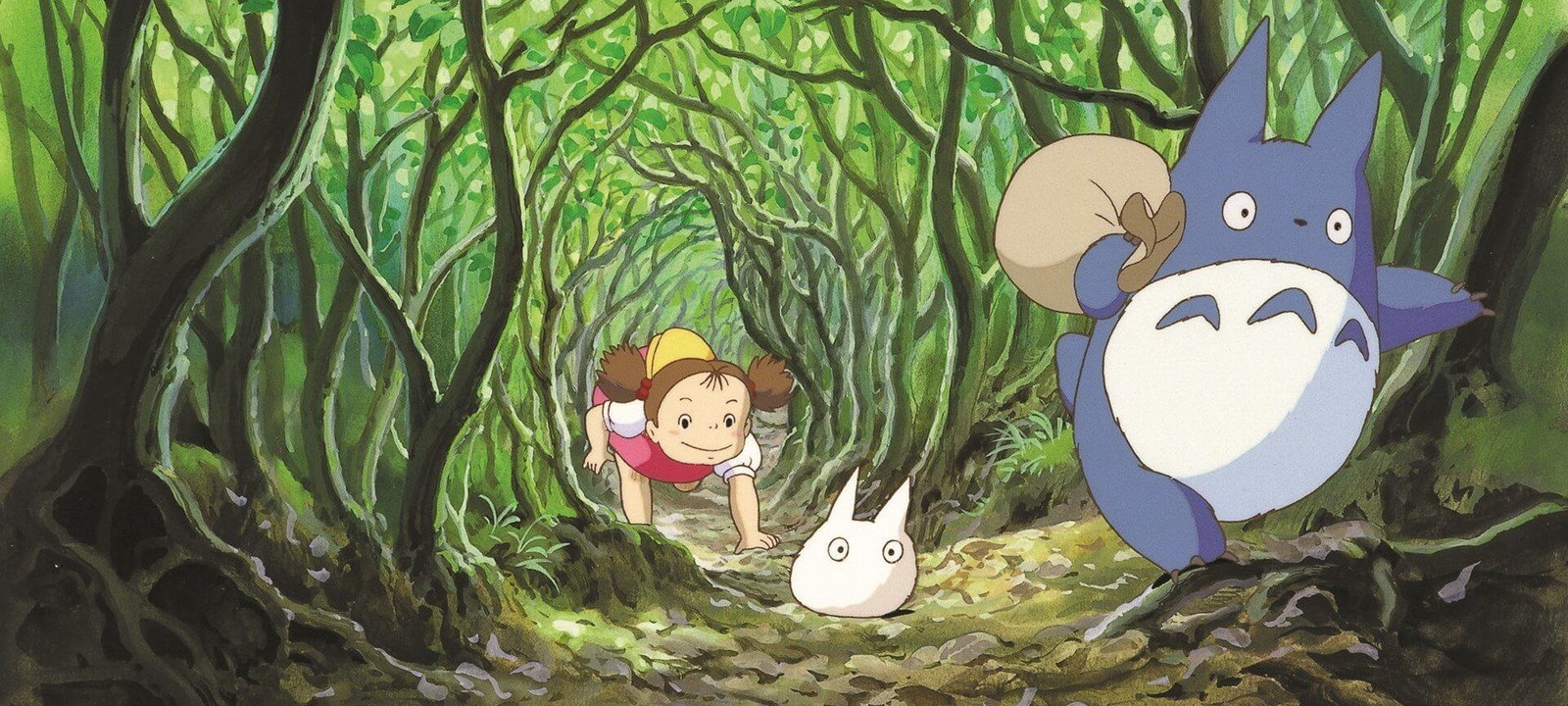 A still from Hayao Miyazaki film. 