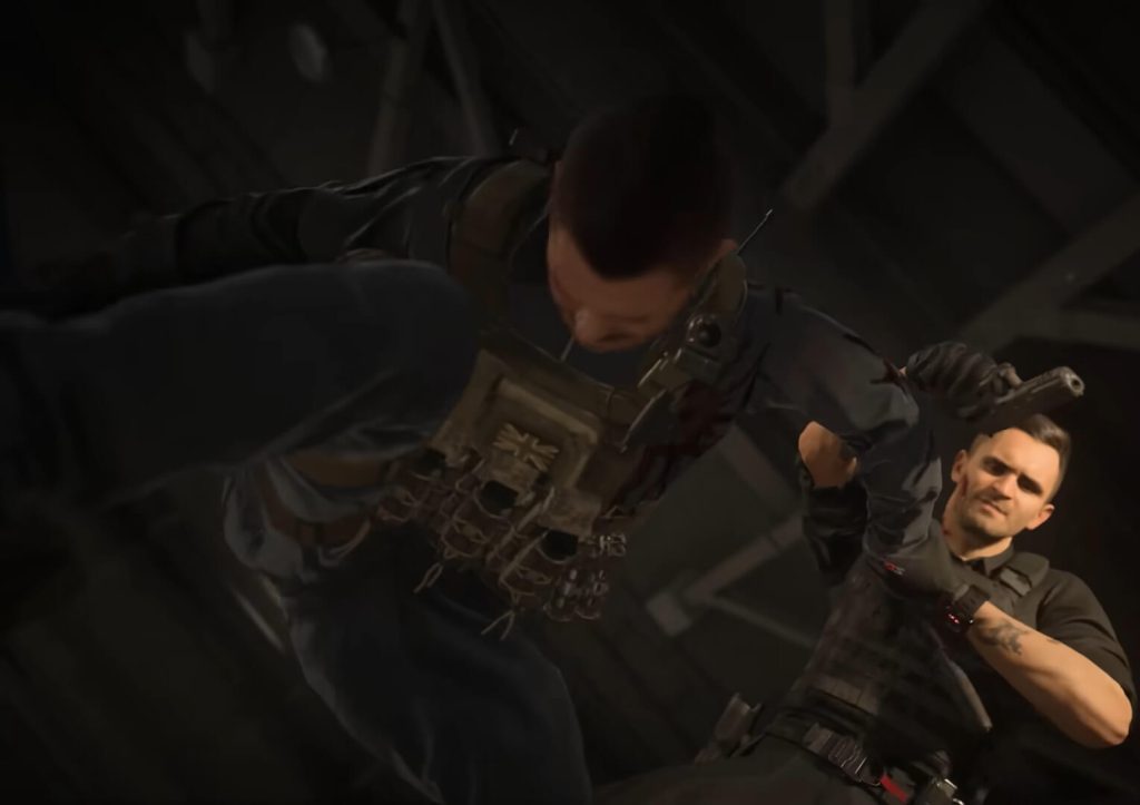 Makarov is seen twisting Soap's arm in Modern Warfare 3.