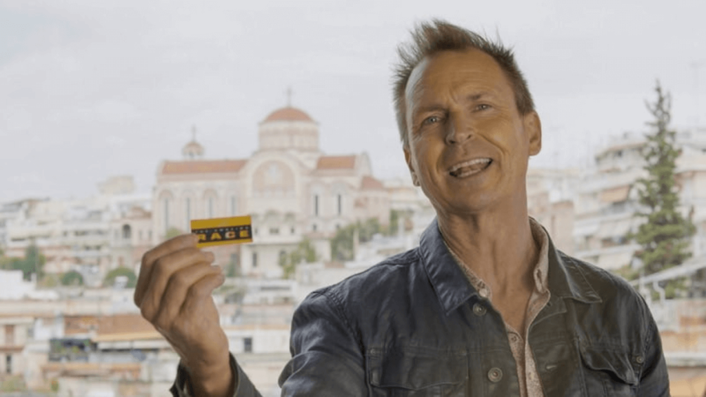 Phil Keoghan in an episode of The Amazing Race 