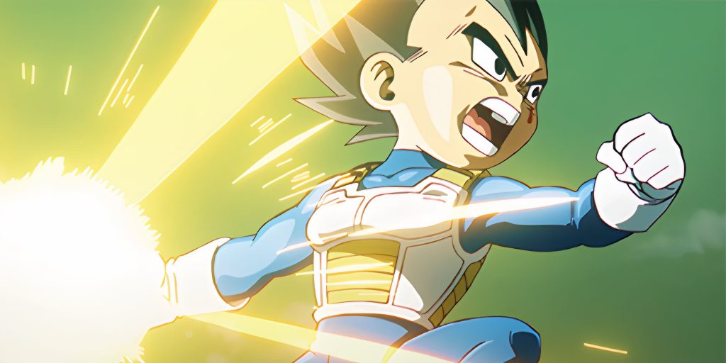 Vegeta mini from Dragon Ball DAIMA 