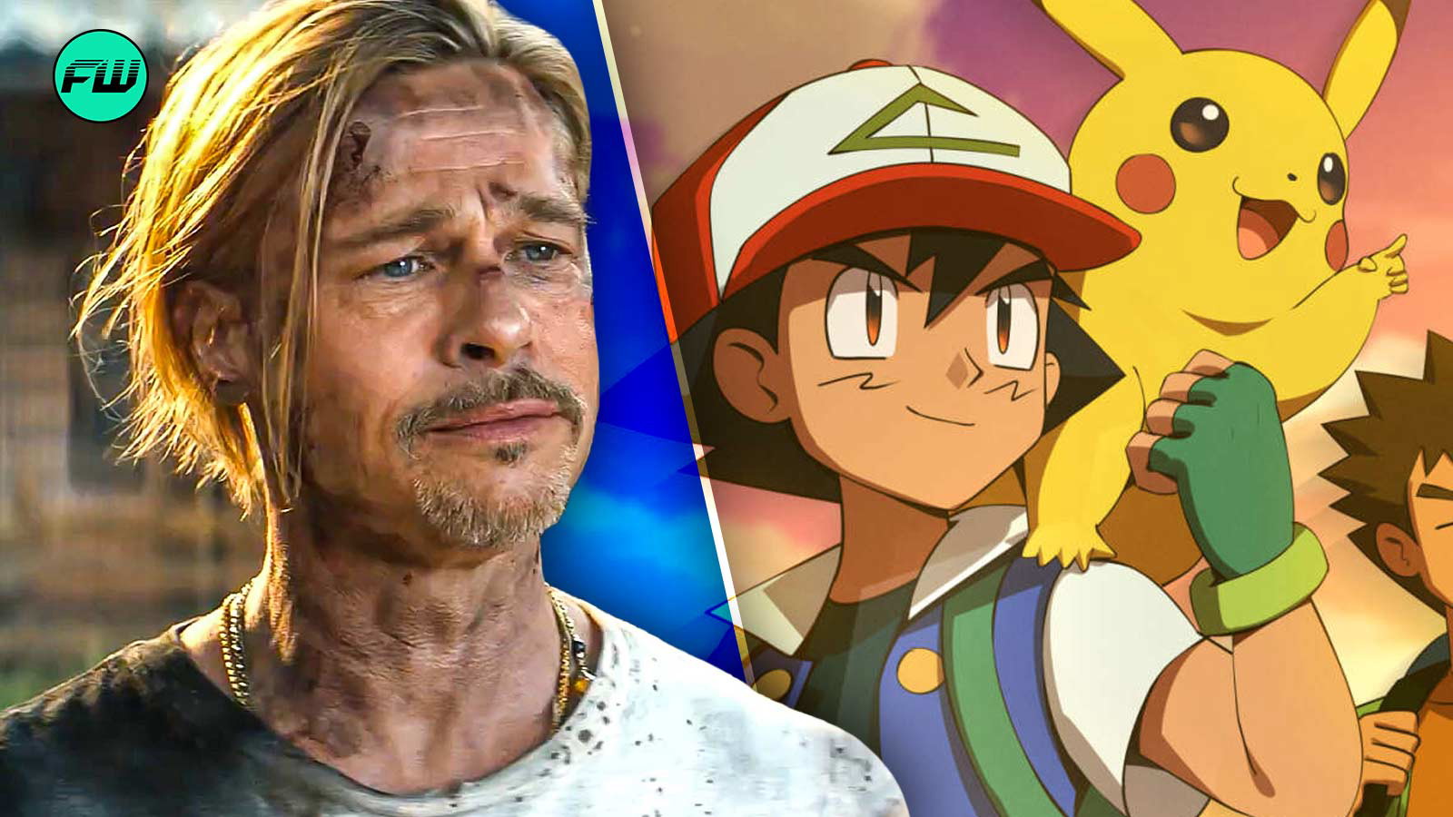 Brad Pitt’s Bullet Train Paid a Cute Yet Lethal Homage to Pokémon That Only True Fans Recognized