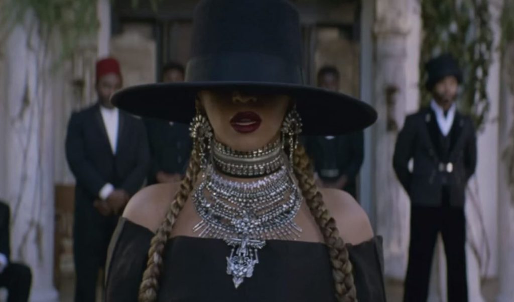 Beyoncé in the music video of Formation