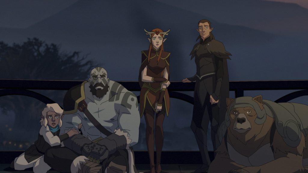A still from The Legend of Vox Machina. 