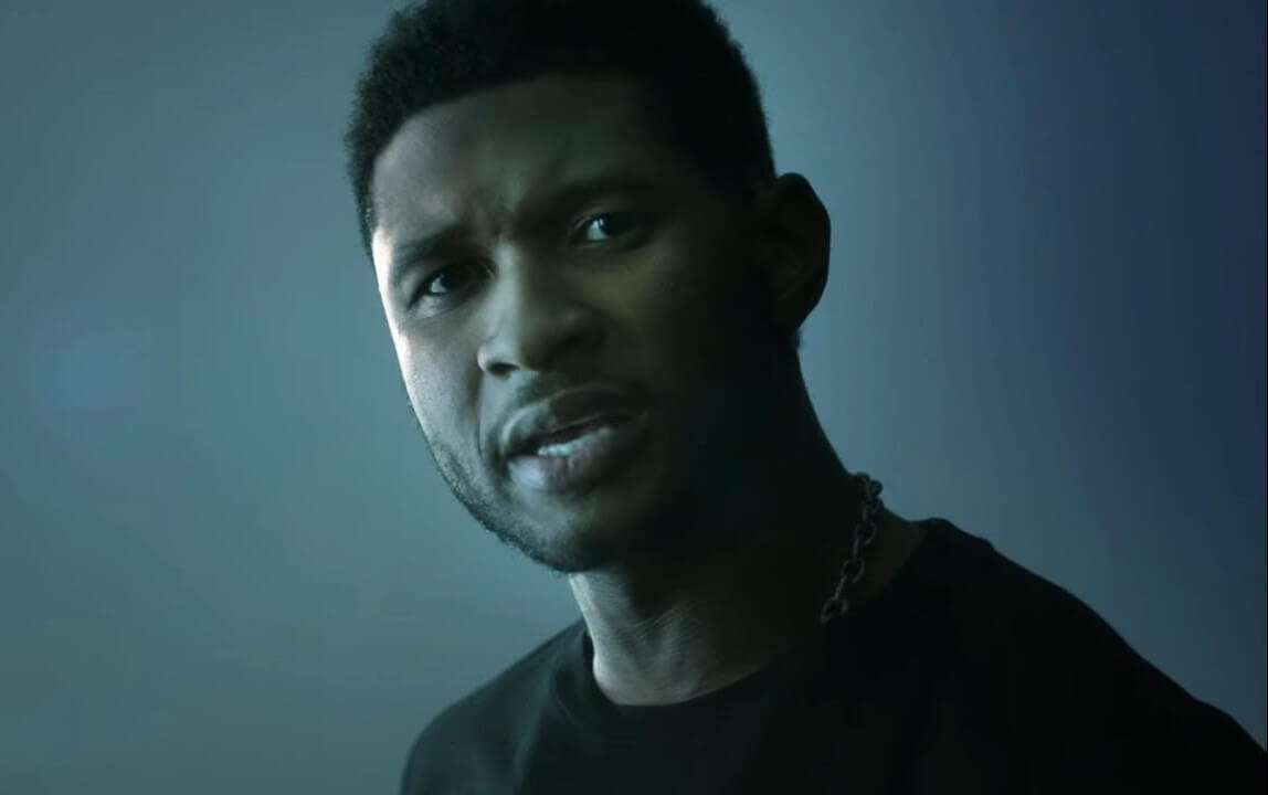 Usher in the official music video for ‘Climax’ (Credits: Youtube)