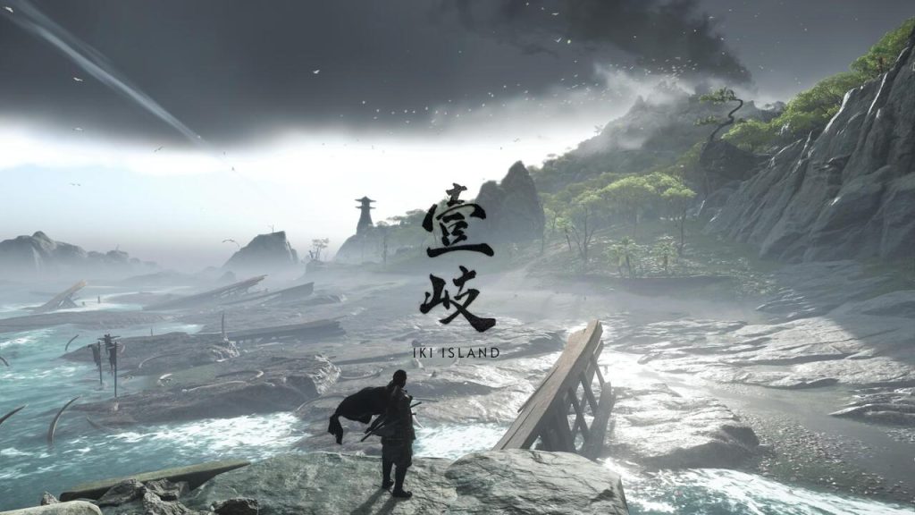 the image shows a iki island from Ghost of Tsushima 