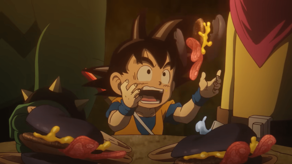 A young Goku in Dragon Ball DAIMA. [Credit: Toei Animation]