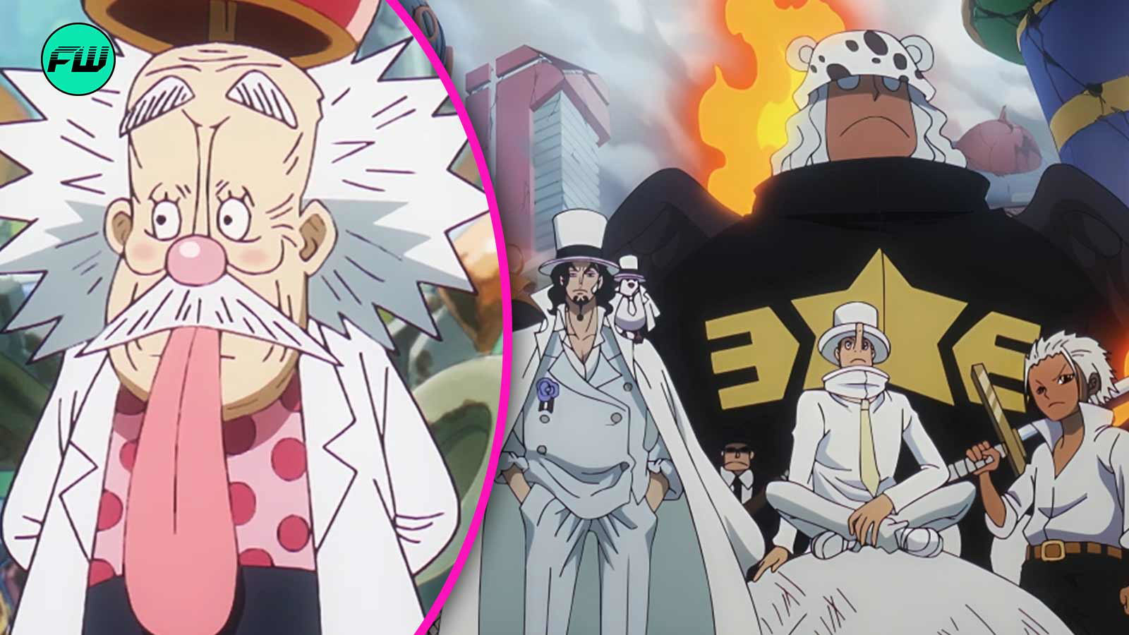 One Piece: Вегапанк, возможно, намеренно создал одного бесполезного серафима вместо того, чтобы клонировать самого могущественного военачальника