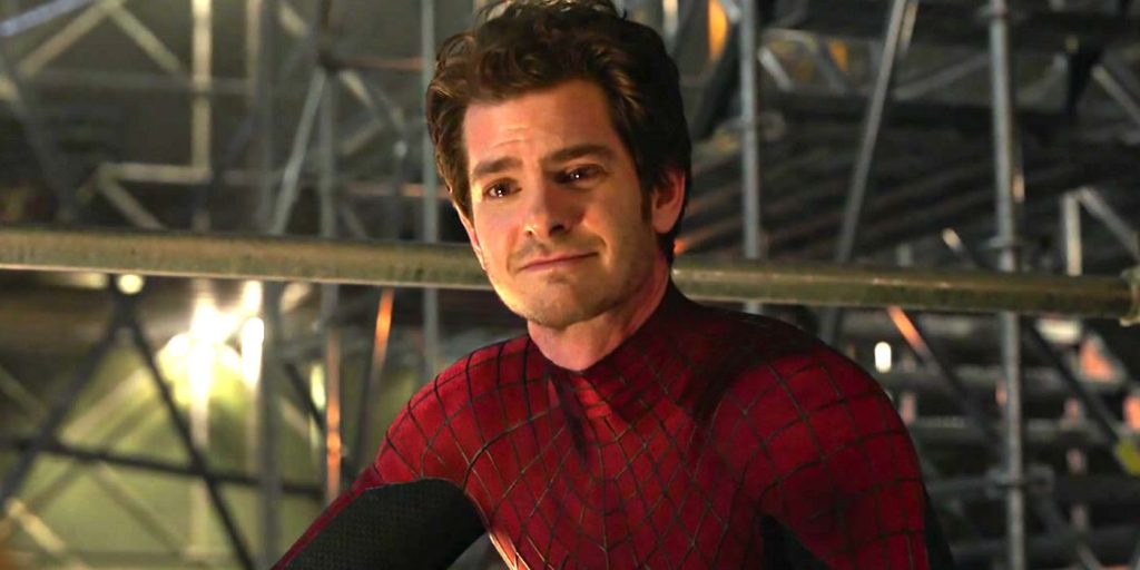 Andrew Garfield as Spider-Man. | Credits: Spider-Man: No Way Home/Sony Pictures.