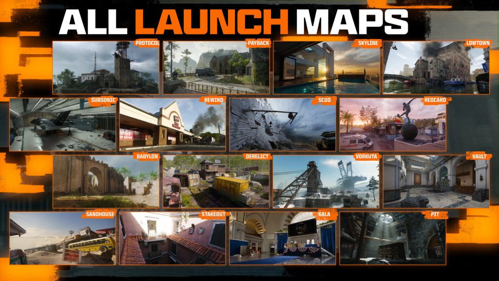 Maps in Call of Duty Black Ops 6