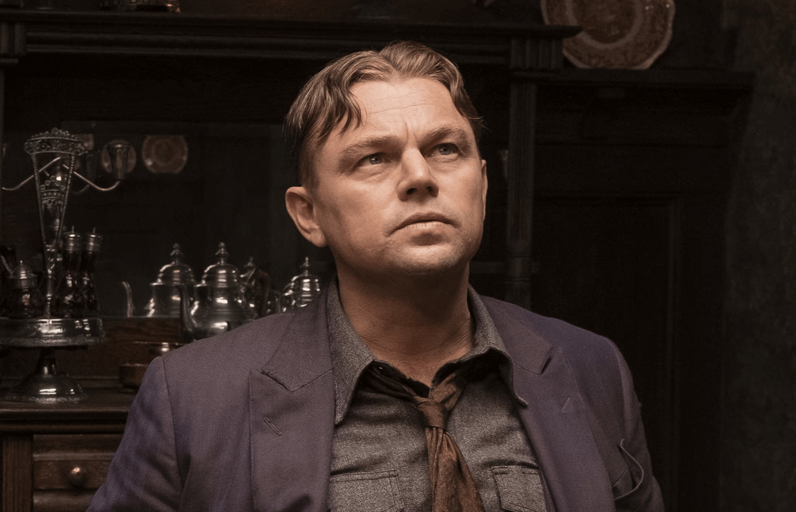 Leonardo DiCaprio in Killers of the Flower Moon (Credits: Paramount Pictures)