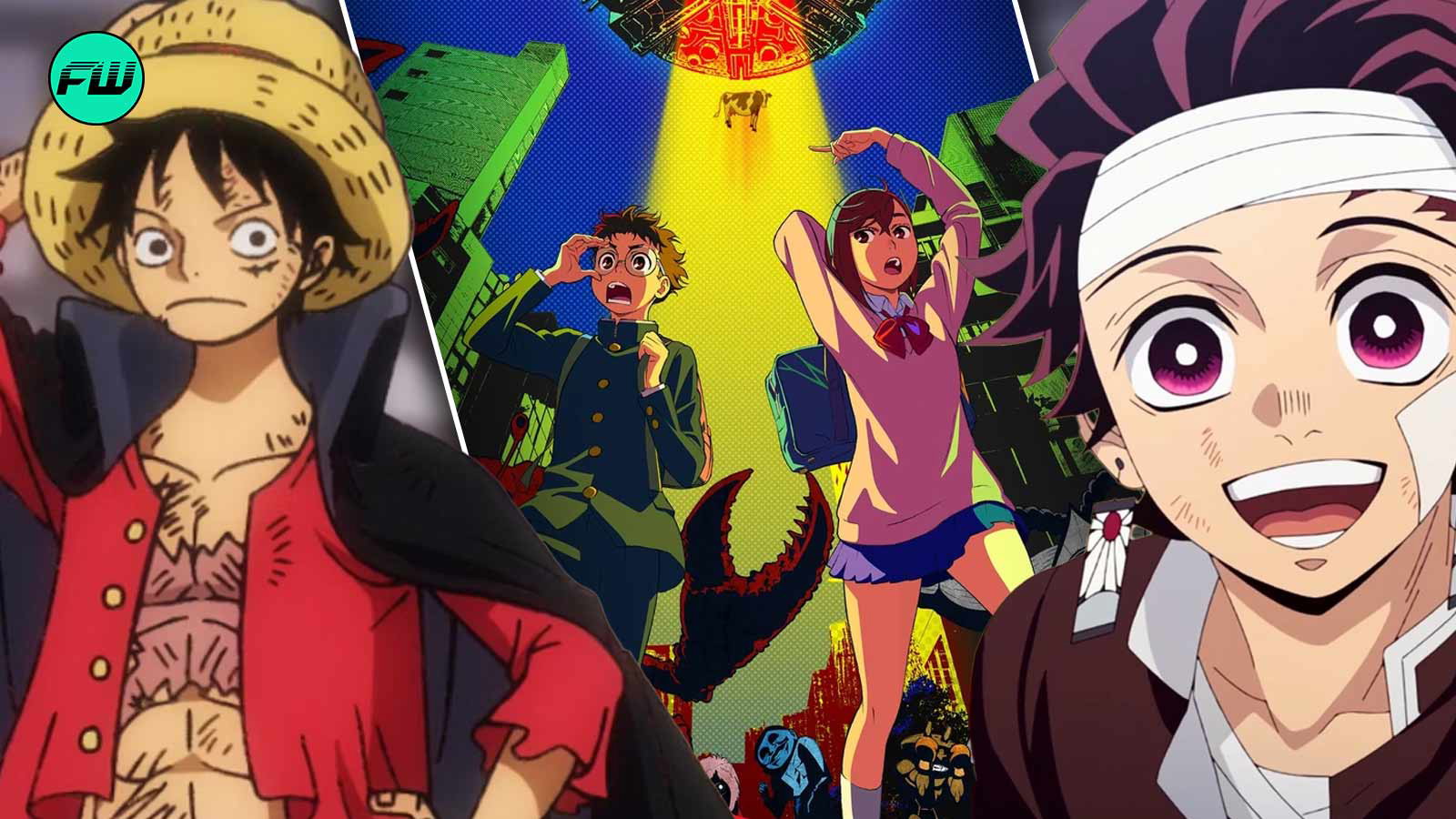 “Never would’ve thought I’d see Tanjiro running frm Luffy”: Dandadan Gives the Most Unexpected Crossover that One Piece and Demon Slayer Fans Didn’t Know They Needed