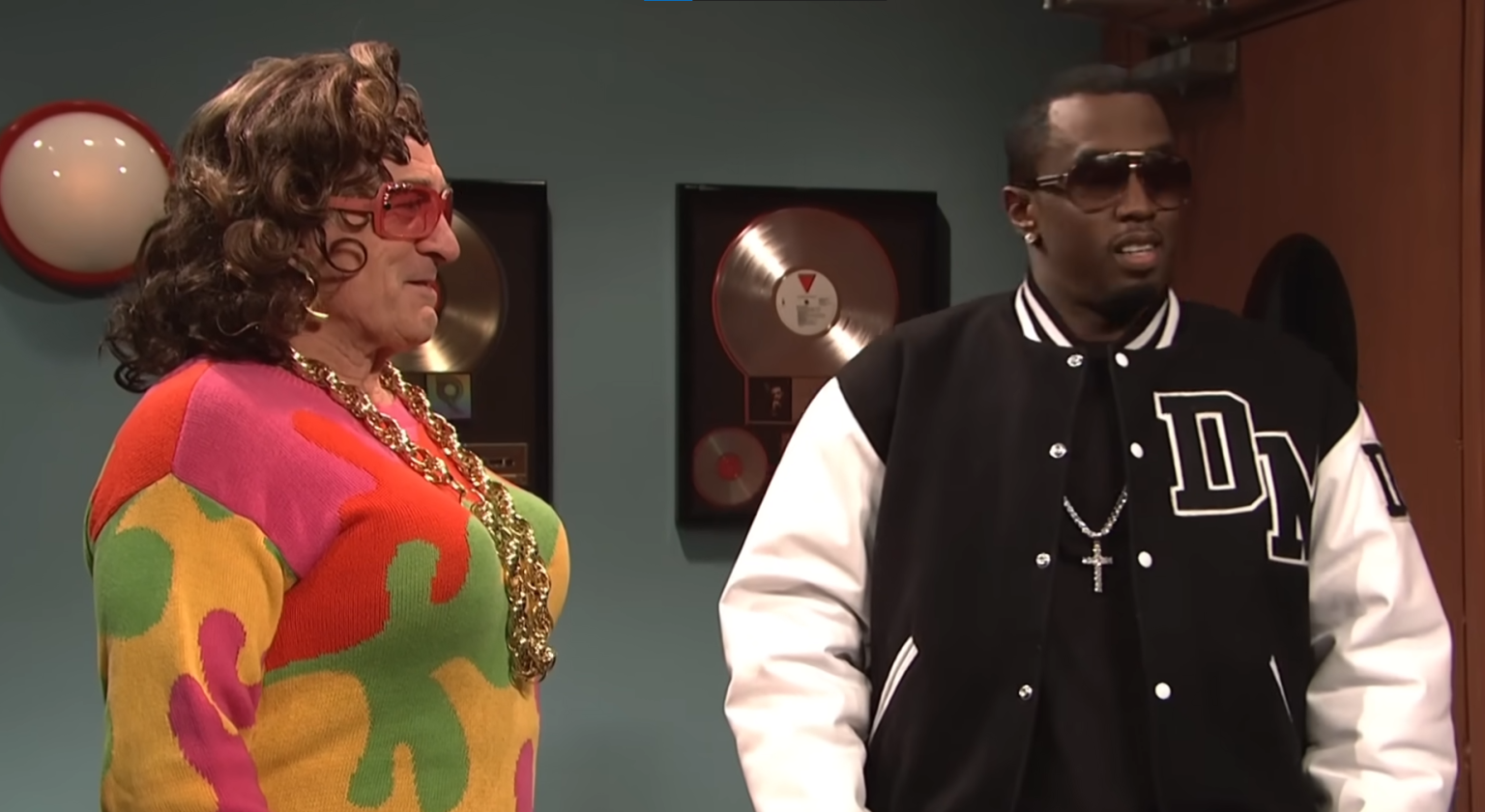"I'd tear that a** up": P Diddy's Wild Sketch With Robert De Niro