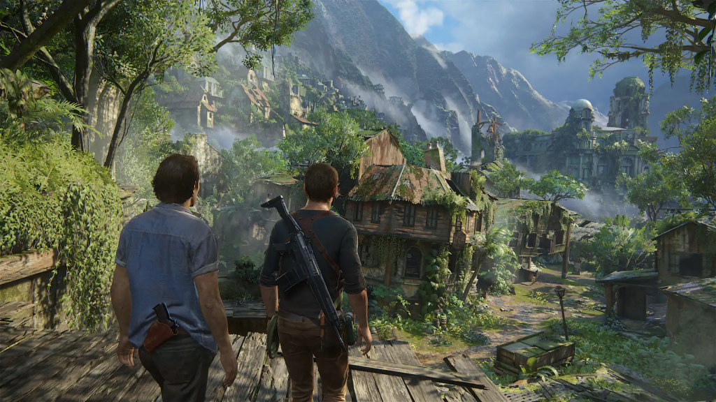 In-game image from Uncharted 4