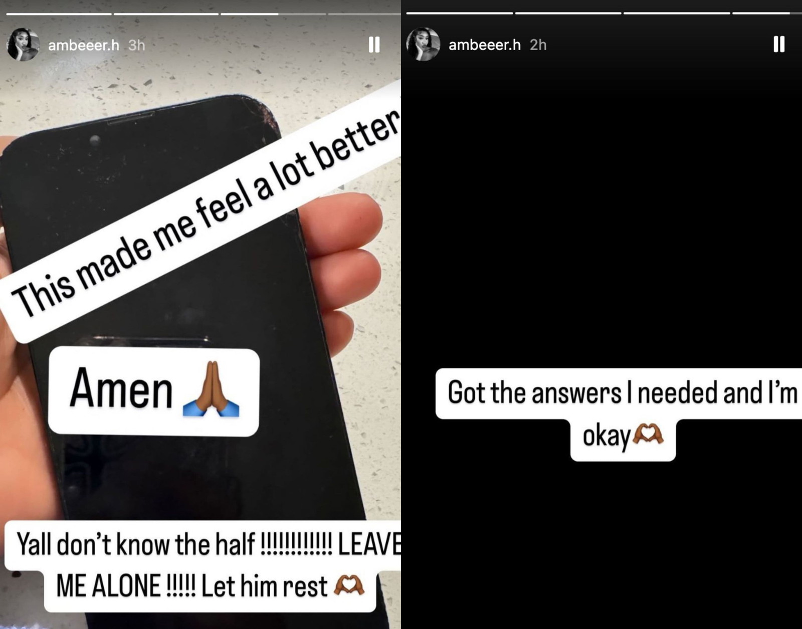 Don’t Believe the Lucas Coly Suicide Comments, Rumored GF Amber Claims “y’all don’t know the half”