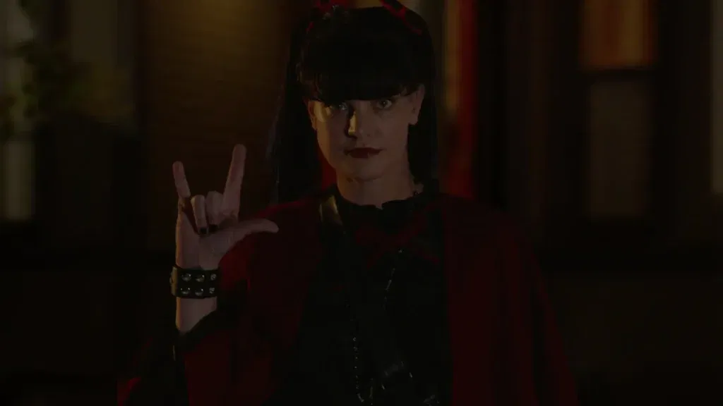 Pauley Perrette in her final episode in NCIS