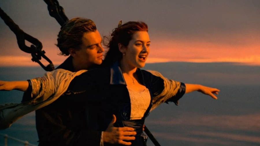 A still from Titanic