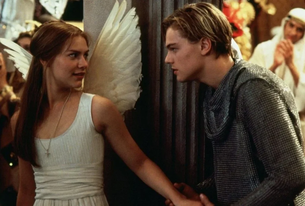 A still from Romeo + Juliet